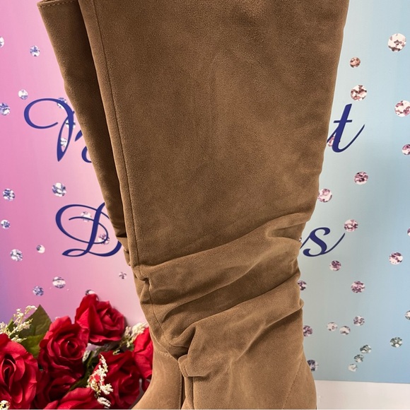 👢RESTOCK HURRY! SLOUCH MICROSUEDE BOOTS - Picture 10 of 14